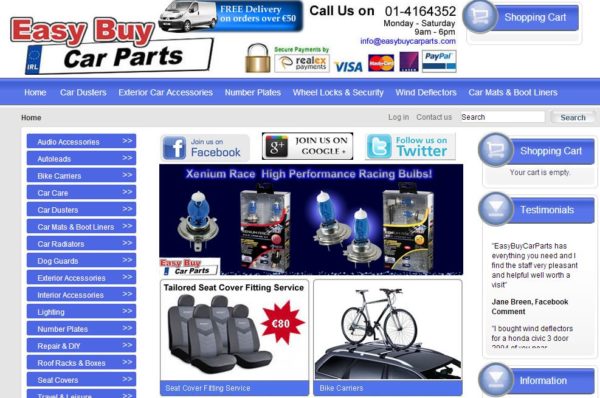 Improving Google Rankings for Easy Buy Car Parts - 3R SEO Consultants